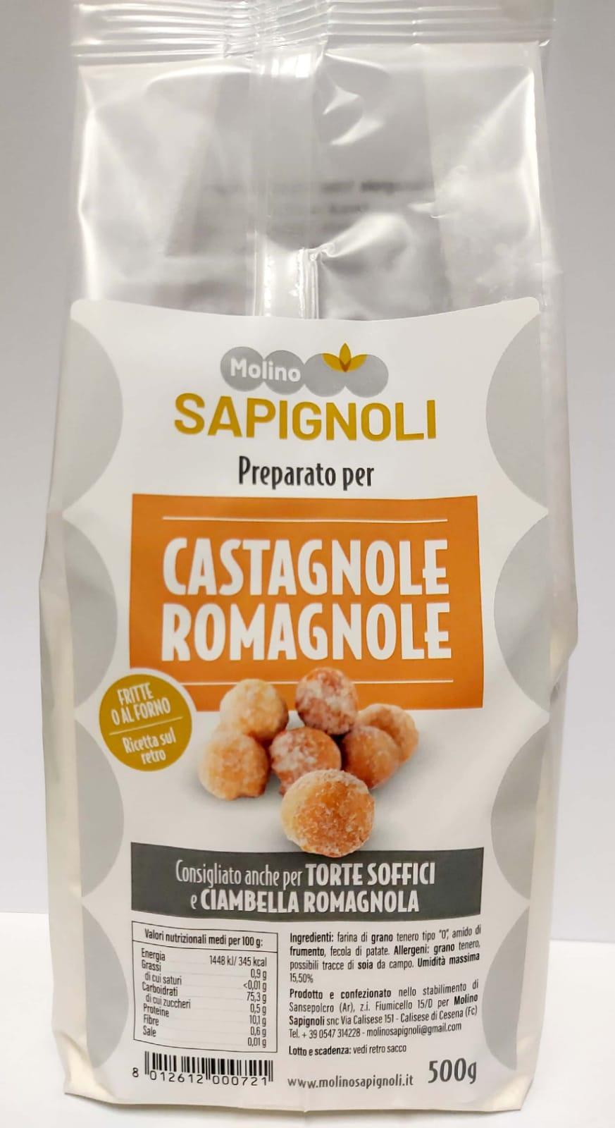nuovo packaging preparato castagnole