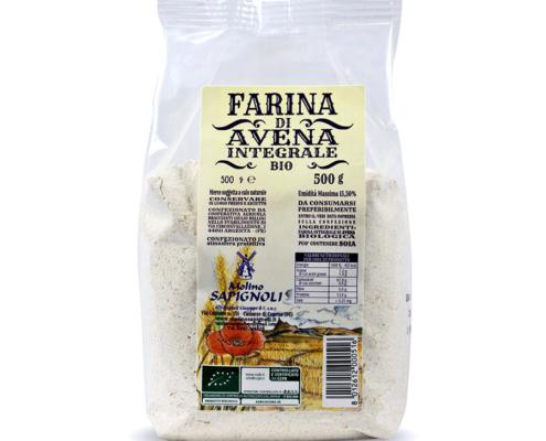 Farina di Avena Integrale Bio Molino Sapignoli