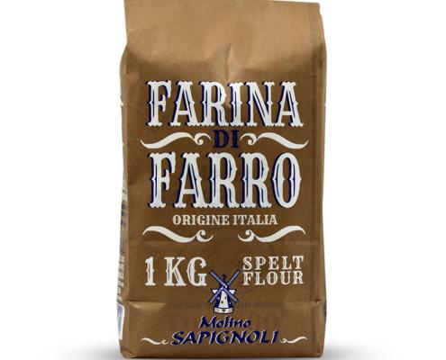 Farina di Farro Origine Italia Molino Sapignoli