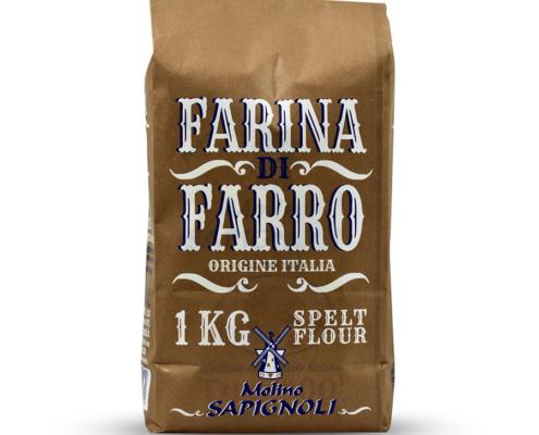 Farina di Farro Origine Italia Molino Sapignoli