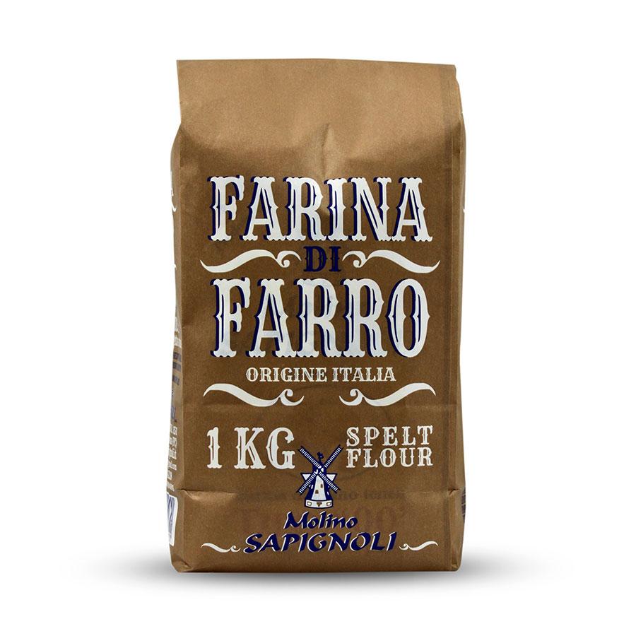 Farina di Farro Origine Italia Molino Sapignoli