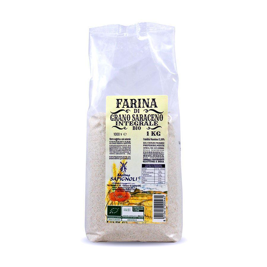 Farina di Grano Saraceno Integrale Bio Molino Sapignoli