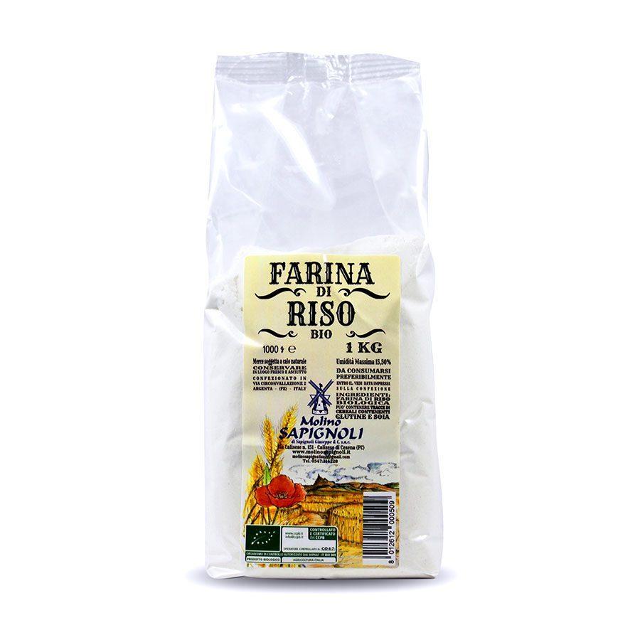 Farina di Riso Bio Molino Sapignoli