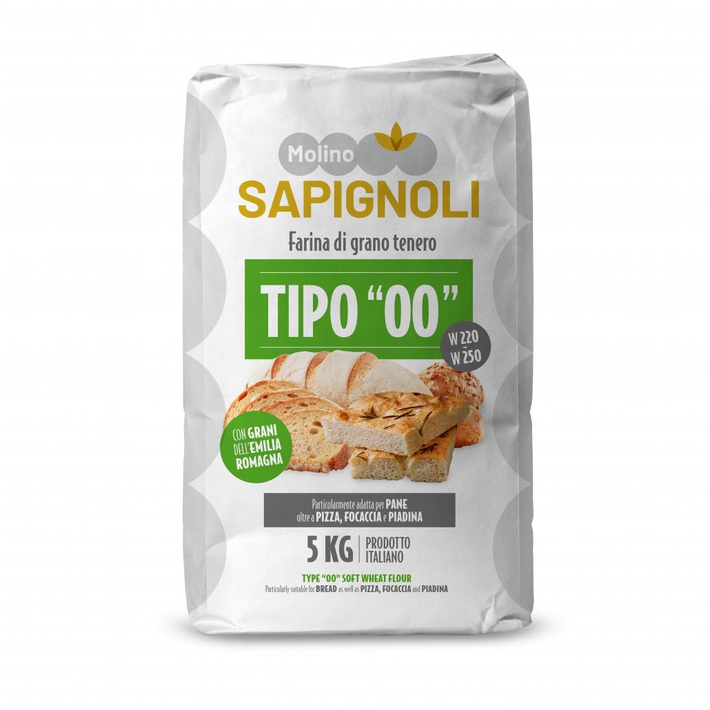 Farina di Grano Tenero tipo 00 per Pasta - Molino Sapignoli